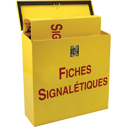 Safety Documents Job-Site Box, French, Binders Included Pronet Distribution
