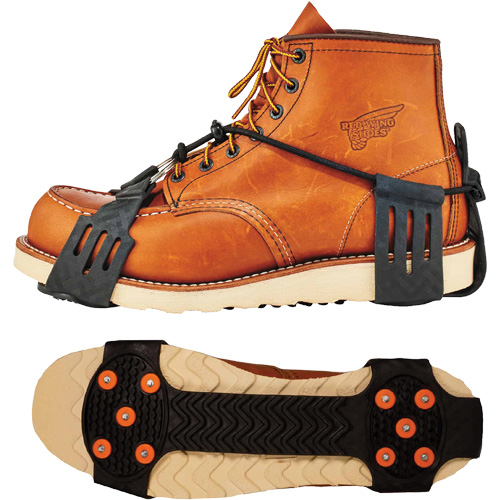 Crampons &agrave; glace ajustables TREX 6310, Acier au carbone, Traction Crampon, Moyen Pronet Distribution