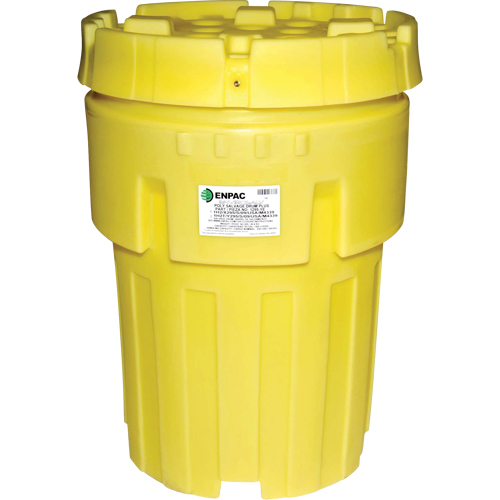 Barils de r&eacute;cup&eacute;ration en poly Plus Envirosalv , 95 gal. US, Stationnaire Pronet Distribution