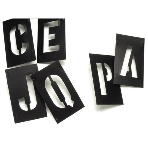 Pochoirs assemblables en plastique, Pictogramme, 1" Pronet Distribution