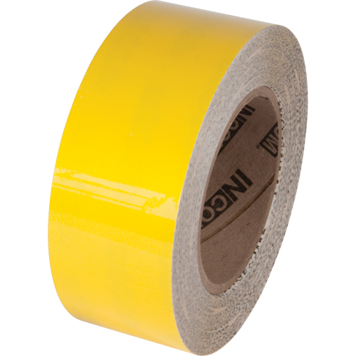 Tuff Mark&reg; Floor Marking Tape, 2" x 100', Polyester, Yellow Pronet Distribution