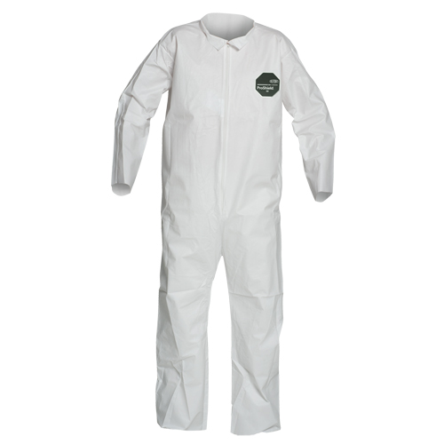 ProShield&reg; 50 Coveralls, 2X-Large, White, Microporous Pronet Distribution