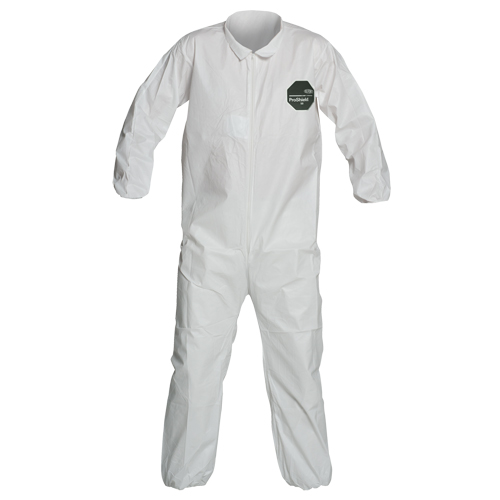 ProShield&reg; 50 Coveralls, Small, White, Microporous Pronet Distribution