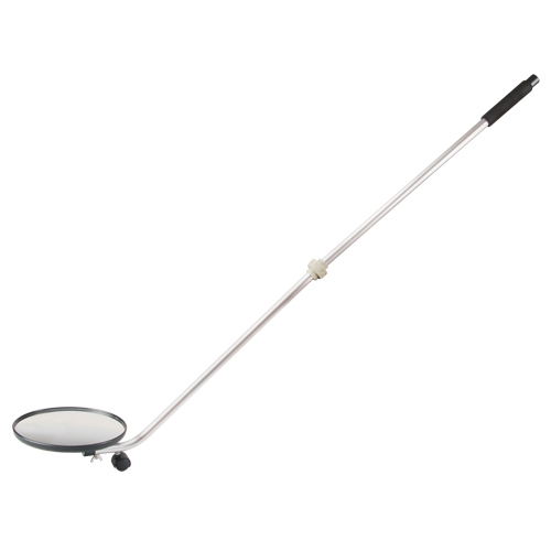 Miroir d'inspection, 8,5" dia, Ronde, Poign&eacute;e 47" Pronet Distribution