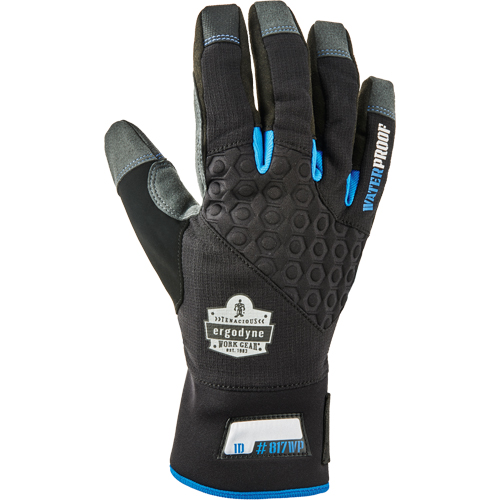 Gants utilitaires thermiques &eacute;tanches et renforc&eacute;s ProFlex, Paume Su&egrave;de, Taille Petit Pronet Distribution