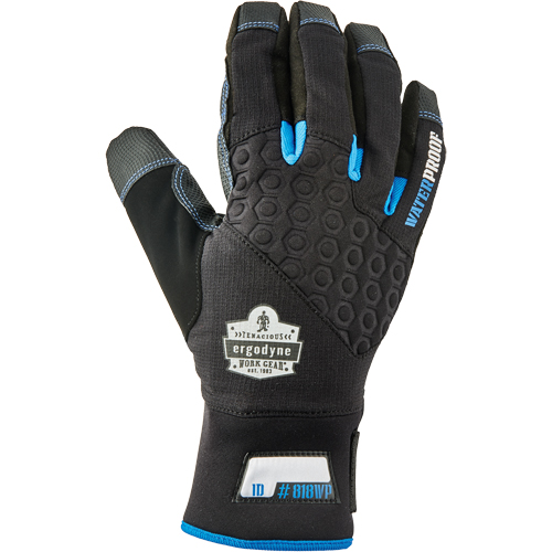 ProFlex&reg; 818WP Performance Thermal Waterproof Utility Gloves, Polyurethane Palm, Size Small Pronet Distribution