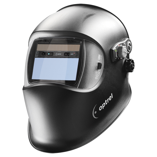 E684 Welding Helmets, 3.94" L x 1.97" W View Area, 4/9 - 13/4/5 - 9 Shade Range, Black Pronet Distribution