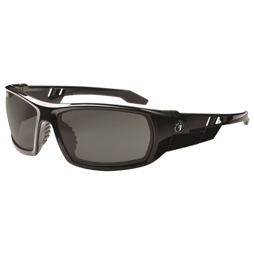Skullerz&reg; Odin Safety Glasses, Grey/Smoke Lens, Anti-Scratch, ANSI Z87+/Meets/Exceeds CSA Z94.3 Pronet Distribution