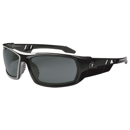 Lunettes de s&eacute;curit&eacute; Skullerz Odin, Lentille Fum&eacute;e, Anti-&eacute;gratignures/Polaris&eacute;, ANSI Z87+/R&eacute;pond ou surpasse la norme CSA Z94.3 Pronet Distribution