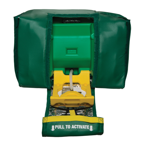 Tempered Portable Eyewash, Gravity-Fed, 9 gal. Capacity, Meets ANSI Z358.1 Pronet Distribution