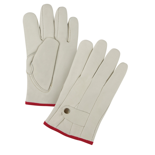 Premium Ropers Gloves, Small, Grain Cowhide Palm Pronet Distribution