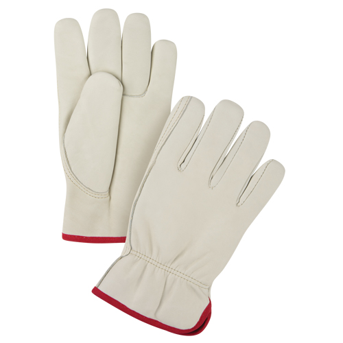 Premium Winter-Lined Driver's Gloves, Small, Grain Cowhide Palm, Fleece Inner Lining Pronet Distribution