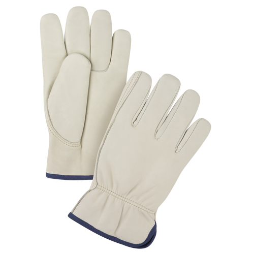 Gants de conducteur de premi&egrave;re qualit&eacute;, T-Grand, Paume en Cuir fleur de vache Pronet Distribution