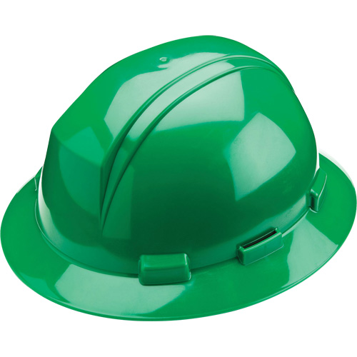 North&reg; Kilimanjaro Full Brim Hardhat, Meets CSA Type 1, Ratchet Suspension, Non-Vented Pronet Distribution