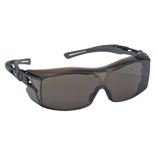 Dynamic OTG Extra Series Safety Glasses, Smoke Lens, Anti-Fog/Anti-Scratch, ANSI Z87+/Meets/Exceeds CSA Z94.3 Pronet Distribution