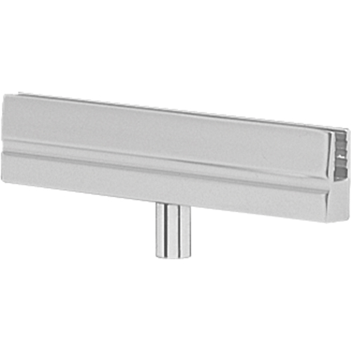 Support d'enseigne pour poteau portable, Chrome poli Pronet Distribution