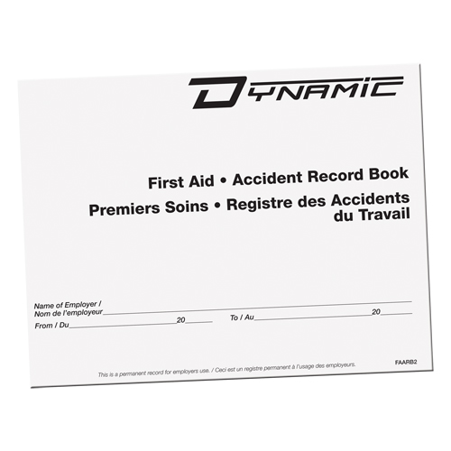 Dynamic Accident Record Book Pronet Distribution