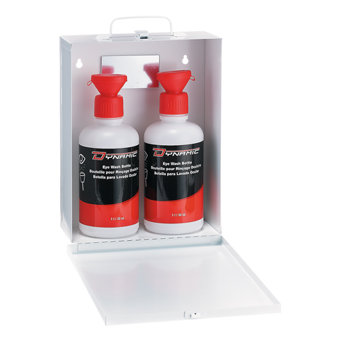Douche oculaire avec bouteilles vides Dynamic, Double Pronet Distribution