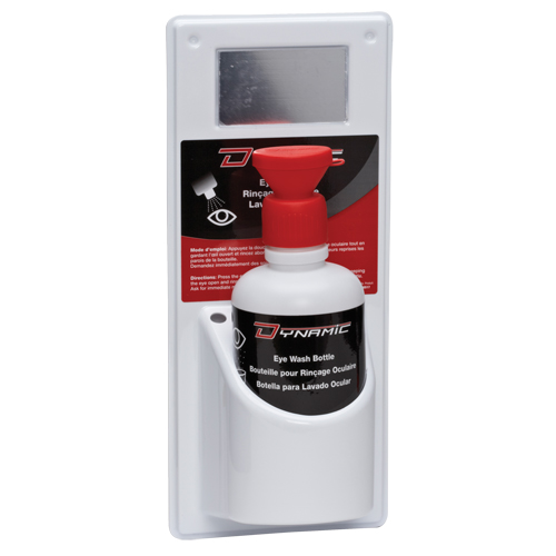 Dynamic Eyewash Station with Empty Bottles, Single Pronet Distribution