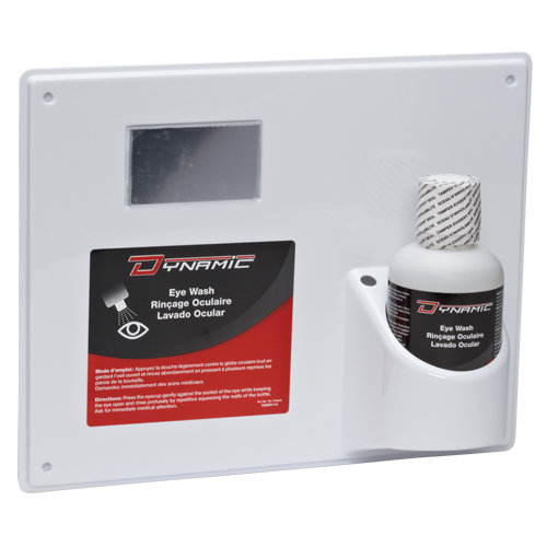 Dynamic Eyewash Station with Isotonic Solution, Single Pronet Distribution