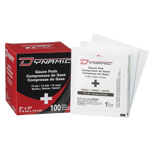 Dynamic Gauze, Pad, 3" L x 3" W, Sterile, Medical Device Class 1 Pronet Distribution