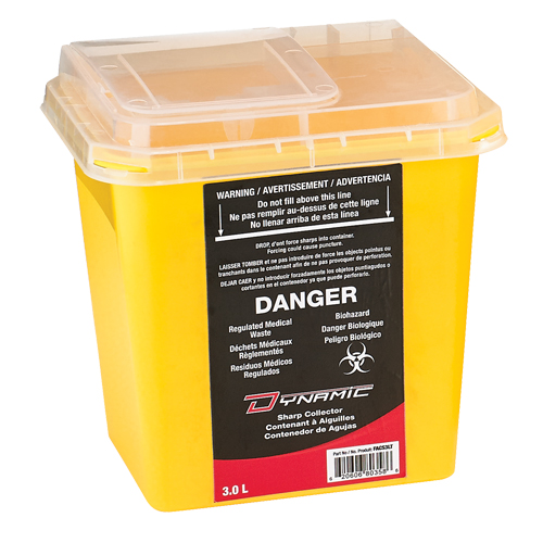Contenant Sharps Dynamic, Capacit&eacute; de 3 L Pronet Distribution