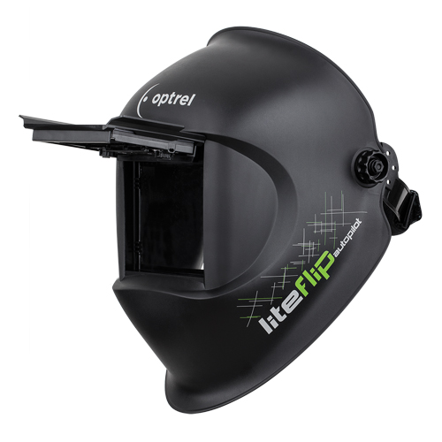 Masque de soudage Liteflip Autopilot, 3,94" lo x 1,97" la Champ de vision, Teinte 1/5/5 - 14, Noir Pronet Distribution