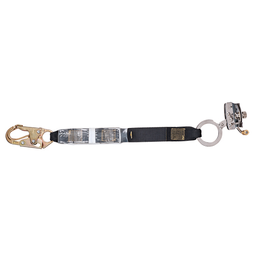 Rope Grab Fall Arrester, With Lanyard, 5/8" Rope Diameter Pronet Distribution