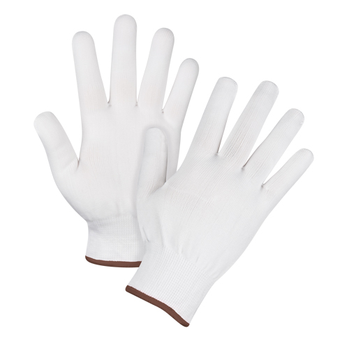 Seamless String Knit Gloves, Polyester, 15 Gauge, Men's Pronet Distribution