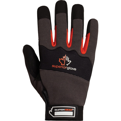 Clutch Gear&reg; Mechanic's Gloves, Synthetic Palm, Size Small Pronet Distribution