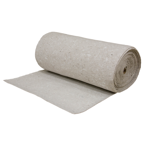 Rouleau Polyback Husky Spilltration, Lourd, 100' lo x 64" la, Absorption 176 gal. Pronet Distribution