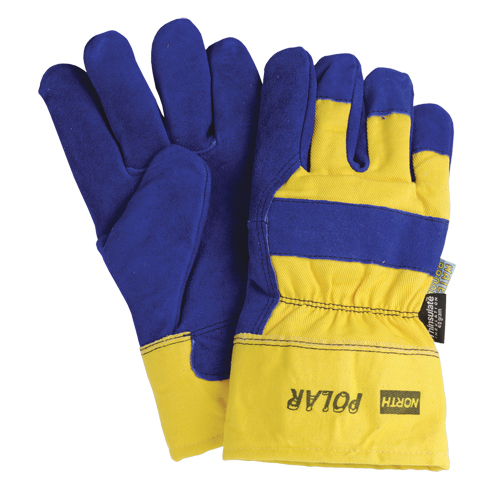 Gants isol&eacute;s North Polar, Paume Cuir refendu, Taille T-Grand Pronet Distribution