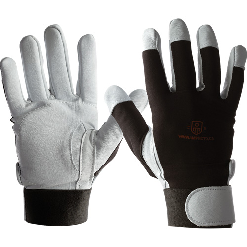 Gants IMPACTO AIRGEL, Taille Grand, Paume Cuir perl&eacute; Pronet Distribution