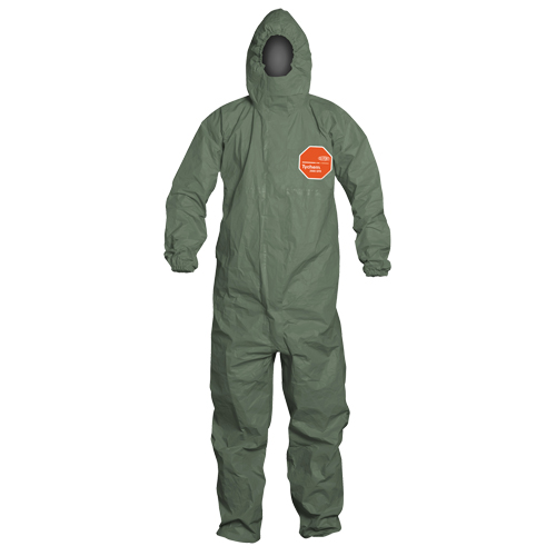 Tychem&reg; 2000 SFR Protective Coveralls, Small, Green Pronet Distribution