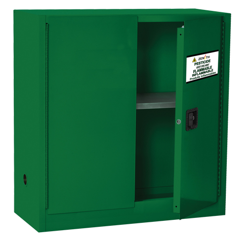 Armoire de rangement pour pesticides, 30 gal., 44" h x 43" l x 18" p Pronet Distribution