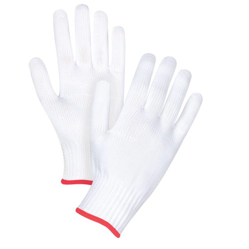 Seamless String Knit Gloves, Polyester, 10 Gauge, Small Pronet Distribution
