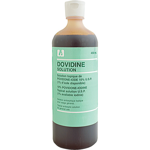 Povidone iod&eacute;e topique, Liquide, Antiseptique Pronet Distribution