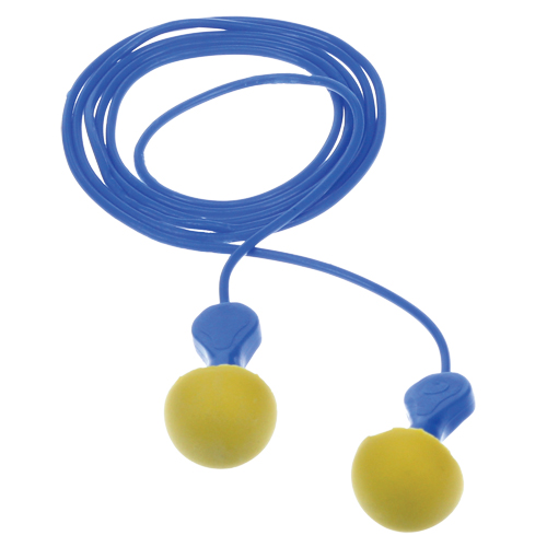 Bouchons d'oreilles d&eacute;tectables E-A-Rsoft Express Pod, Avec cordon, R&eacute;gulier, Vrac - Sachet coussin, NRR dB 23 Pronet Distribution