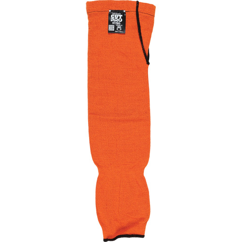 Memphis&reg; Sleeves With Thumb Hole, Kevlar&reg;, 18", ASTM ANSI Level A5, Orange Pronet Distribution
