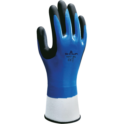 Gants enduits antichocs 377-IP, 7/Moyen, Paume en Synth&eacute;tique, Poignet &eacute;lastique/Poignet en tricot Pronet Distribution
