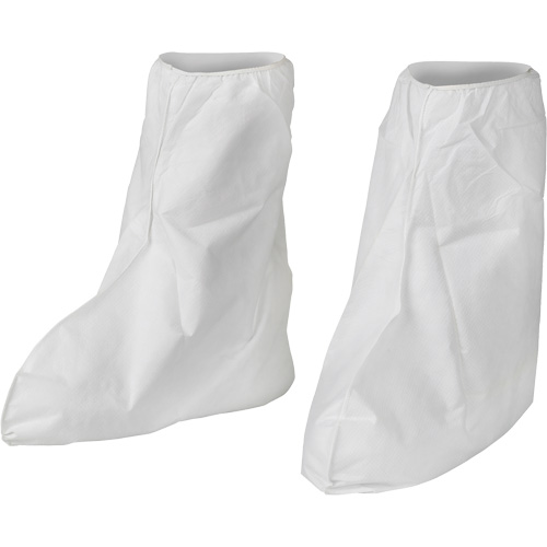 Couvre-botte jetable KleenGuard A40, Taille unique, Microporeux, Blanc Pronet Distribution