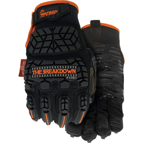 1051 The Breakdown Gloves, Size Small, PVC Coated, Cutshield Shell, ASTM ANSI Level A5/EN 388 Level E Pronet Distribution