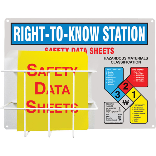 Station d'information de style panier en aluminium, Anglais, Compris reliures Pronet Distribution