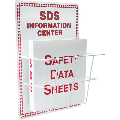 Station de type panier en aluminium pour les fiches signal&eacute;tiques, Anglais, Compris reliures Pronet Distribution
