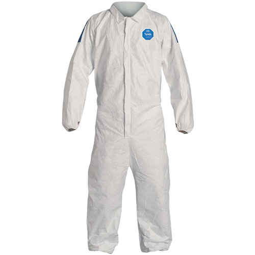 Coveralls, Medium, White, Tyvek&reg; 400 D Pronet Distribution