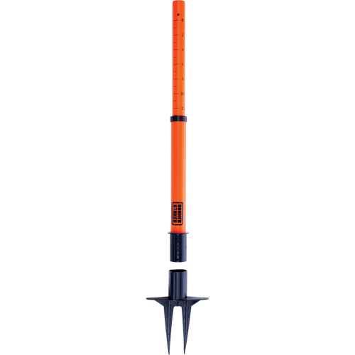 PLUS Barrier Posts, 42" High, Orange Pronet Distribution