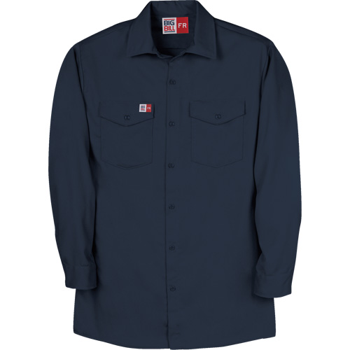 Chemise de travail de protection contre l'arc &eacute;lectrique, Petit, Bleu marin Pronet Distribution