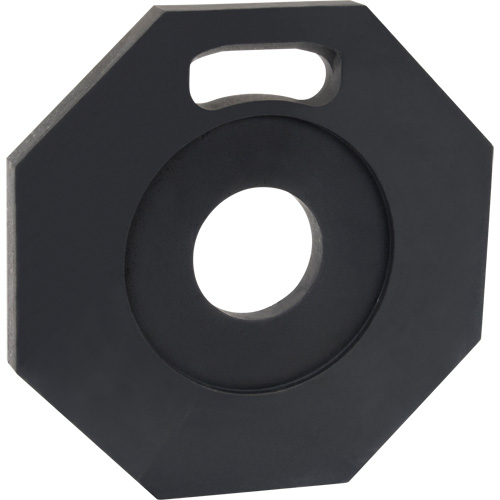 Base en caoutchouc pour poteaux d&eacute;lin&eacute;ateurs de qualit&eacute; sup&eacute;rieure, 12 lb Pronet Distribution