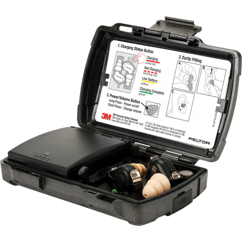 Trousse de bouchons d'oreilles Peltor Tactical TEP-200 Pronet Distribution