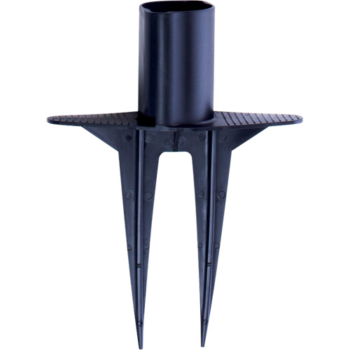 Piquet amovible pour montant PLUS, Noir Pronet Distribution